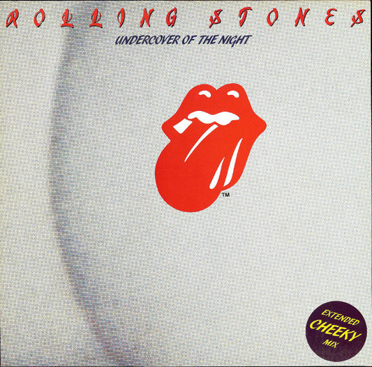 The Rolling Stones : Undercover Of The Night (Extended Cheeky Mix) (12")