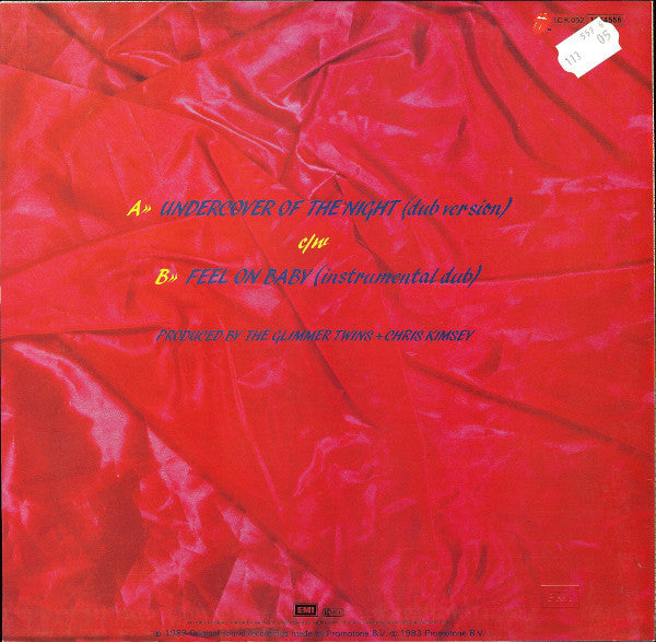 The Rolling Stones : Undercover Of The Night (Extended Cheeky Mix) (12")