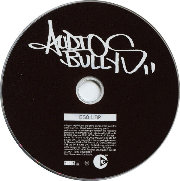 Audio Bullys : Ego War (CD, Album, Copy Prot.)
