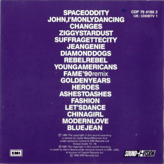 David Bowie : ChangesBowie (CD, Comp, RE, RM)