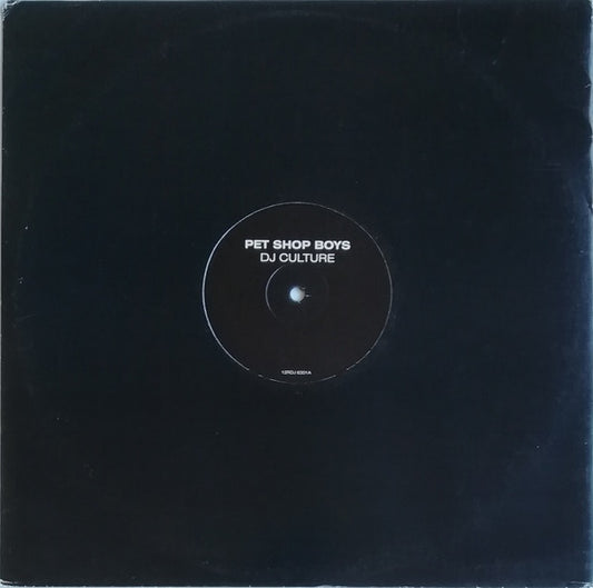 Pet Shop Boys : DJ Culture (12", S/Sided, Promo)
