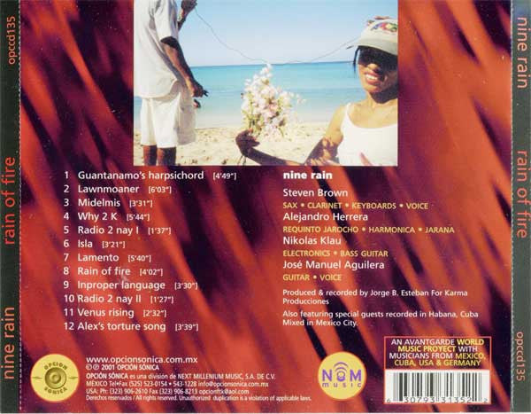 Nine Rain : Rain Of Fire (CD, Album)