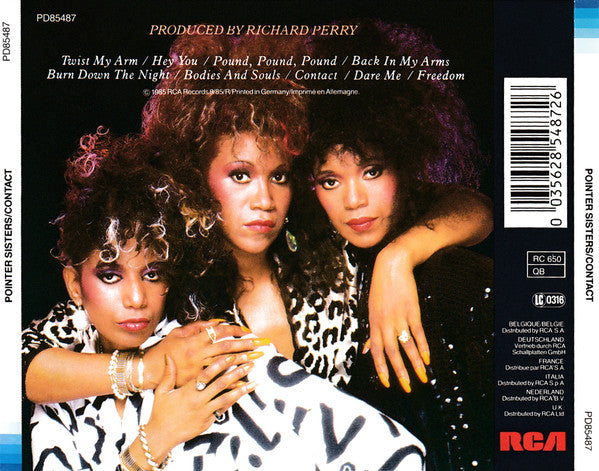 Pointer Sisters : Contact (CD, Album)