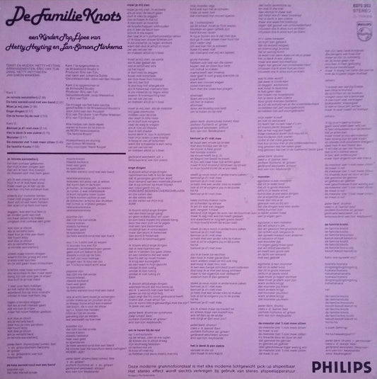 Hetty Heyting & Jan Simon Minkema : De Familie Knots (LP, Album)
