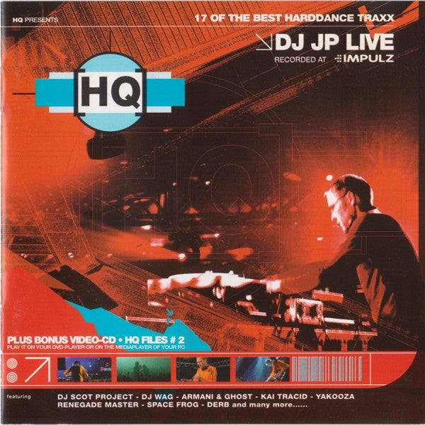 DJ JP : DJ JP Live Recorded At Impulz (CD, Comp, Mixed + CD-ROM)