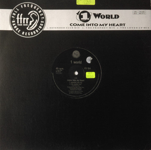 1 World : Come Into My Heart (12")