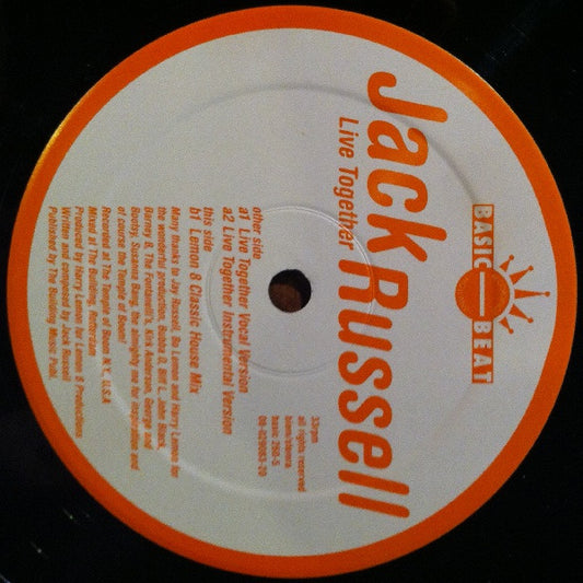 Jack Russell : Live Together (12")