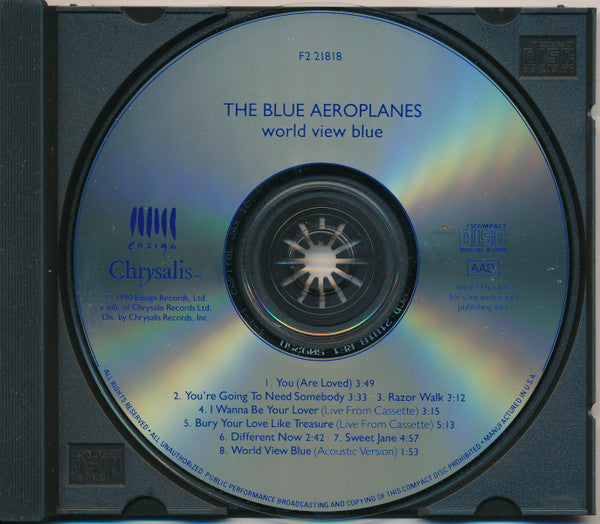 The Blue Aeroplanes : World View Blue (CD, Comp)