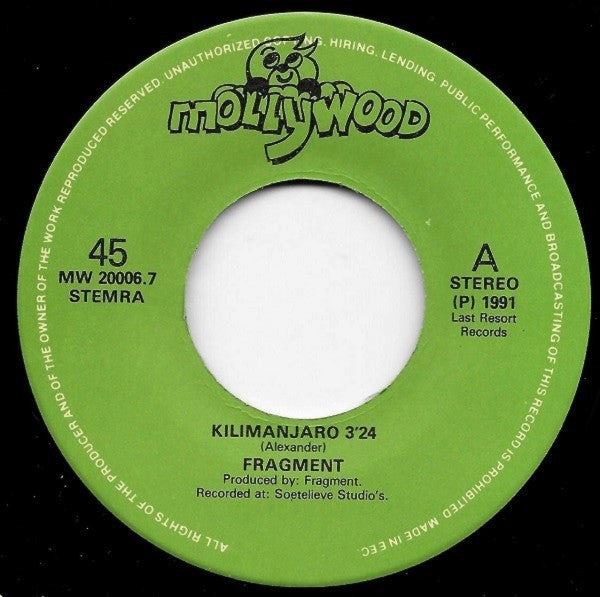 Fragment (4) : Kilimanjaro / Here She Comes (7")
