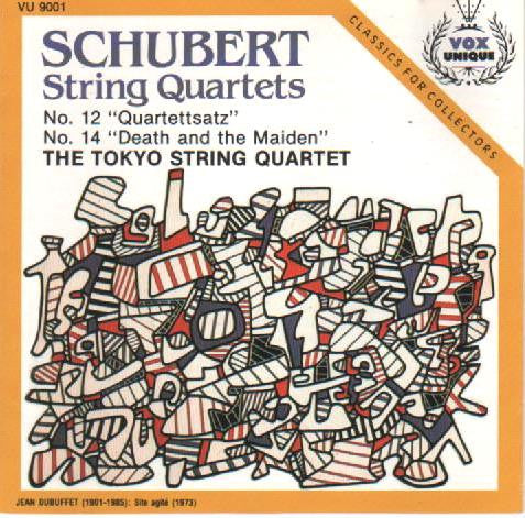 Franz Schubert, Tokyo String Quartet : Schubert String Quartets (CD, Album)