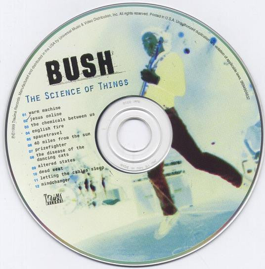 Bush : The Science Of Things (CD, Album, UML)