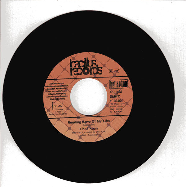 Shaa Khan : Someone's Calling (7", Single)