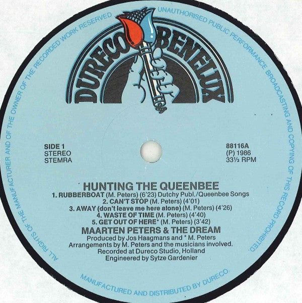 Maarten Peters & The Dream : Hunting The Queenbee (LP, Album)