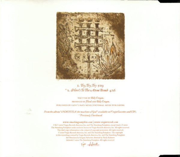 The Smashing Pumpkins : Try, Try, Try (CD, Single)
