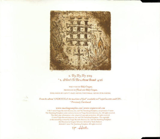 The Smashing Pumpkins : Try, Try, Try (CD, Single)