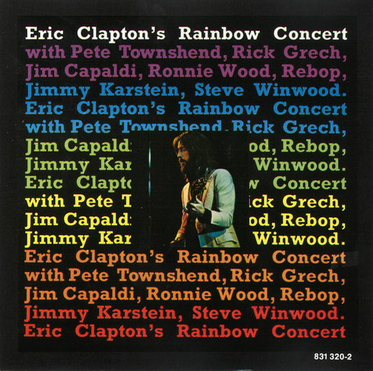 Eric Clapton : Eric Clapton's Rainbow Concert (CD, Album, RE)