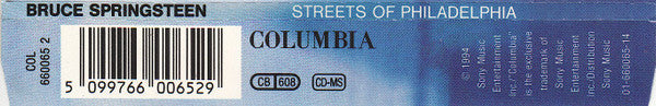 Bruce Springsteen : Streets Of Philadelphia (CD, Maxi)