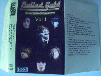 The Rolling Stones : Rolled Gold - The Very Best Of The Rolling Stones Vol.1 (Cass, Comp)