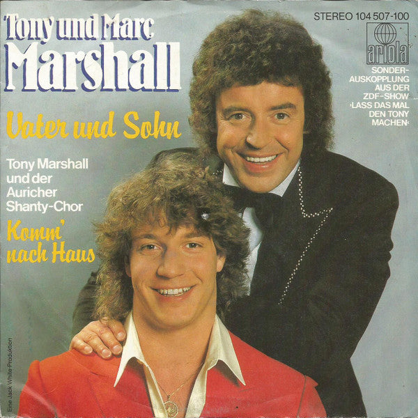 Tony Marshall Und Marc Marshall : Vater Und Sohn (7", Single)