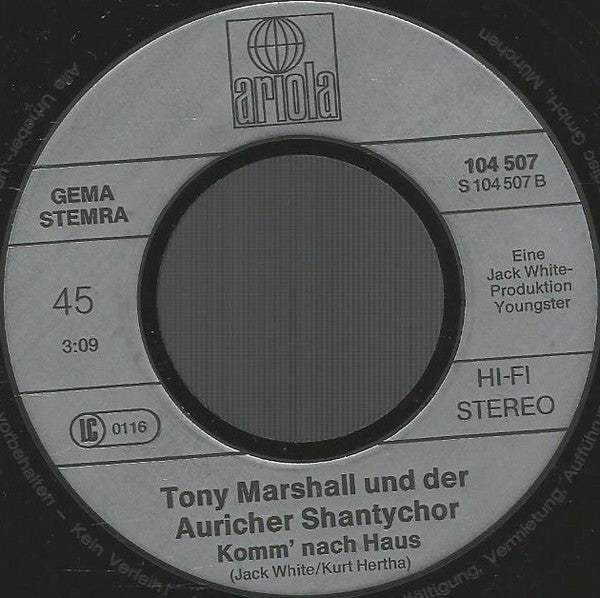 Tony Marshall Und Marc Marshall : Vater Und Sohn (7", Single)