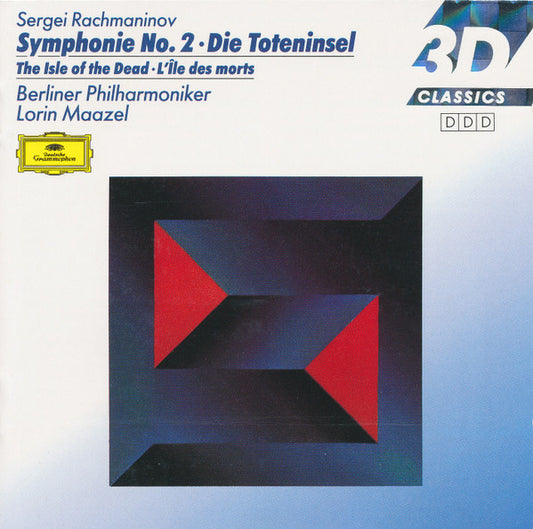 Sergei Vasilyevich Rachmaninoff - Berliner Philharmoniker, Lorin Maazel : Symphonie No.2 • Die Toteninsel (CD, Comp, RE)