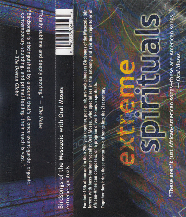 Birdsongs Of The Mesozoic With Oral Moses : Extreme Spirituals (CD, Album)
