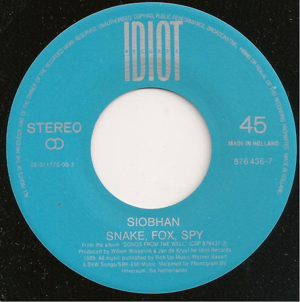 Siobhan (5) : Paris Rendezvous (7")