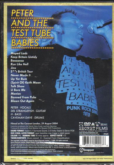 Peter And The Test Tube Babies : Keep Britain Untidy (DVD-V, PAL)