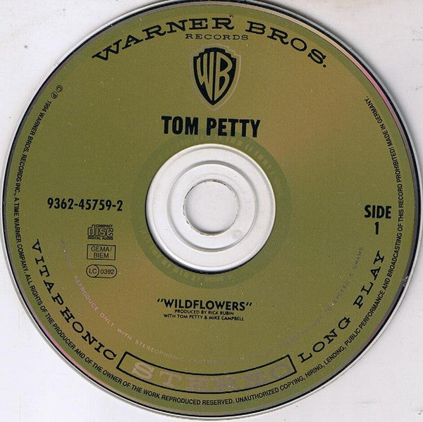 Tom Petty : Wildflowers (CD, Album)
