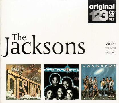 The Jacksons : Destiny / Triumph / Victory (CD, Album, RE + CD, Album, RE + CD, Album, RE + Bo)