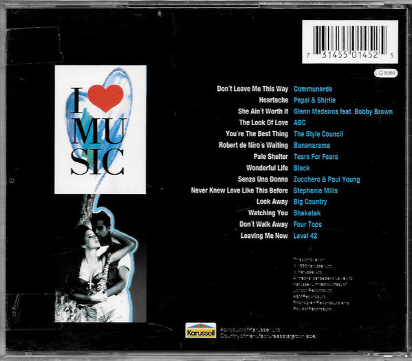 Various : I Love Music - The Look Of Love (CD, Album, Comp)