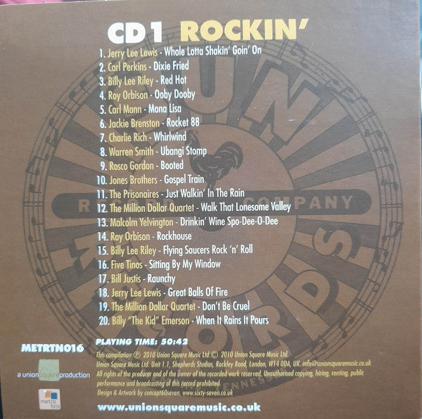 Various : Sun Records The Essential Collection (3xCD, Comp + Box, Tin)