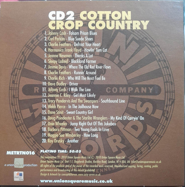 Various : Sun Records The Essential Collection (3xCD, Comp + Box, Tin)