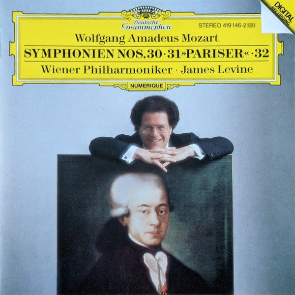 Wolfgang Amadeus Mozart - Wiener Philharmoniker, James Levine (2) : Symphonien Nr. 30 • 31 "Pariser" • 32 (CD, Album)