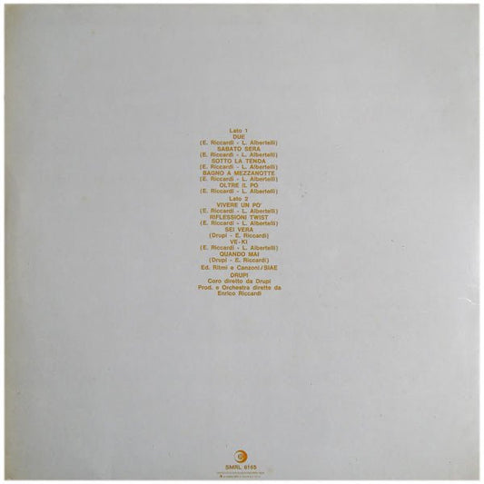 Drupi (2) : Due (LP, Album, Gat)