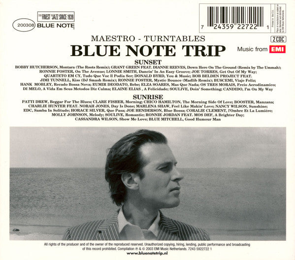 DJ Maestro : Blue Note Trip - Sunset / Sunrise (2xCD, Comp, Mixed, Dig)