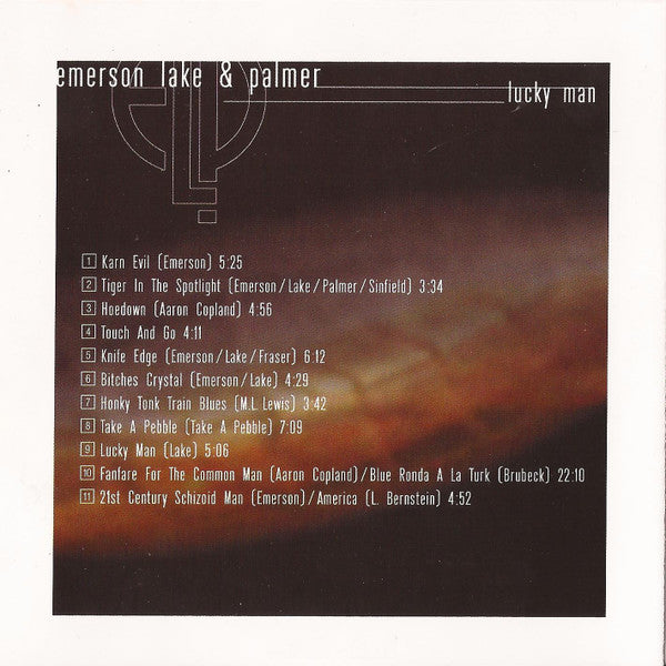 Emerson, Lake & Palmer : Lucky Man (CD, Comp)