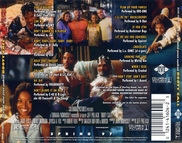 Various : Booty Call (The Original Motion Picture Soundtrack) (CD, Comp)