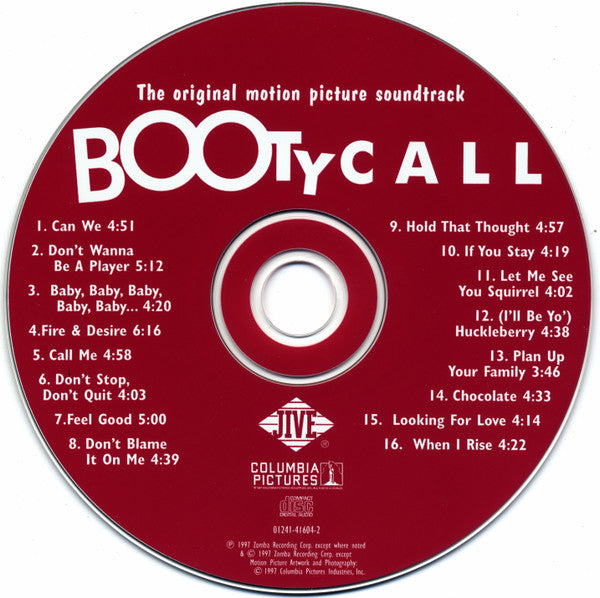 Various : Booty Call (The Original Motion Picture Soundtrack) (CD, Comp)