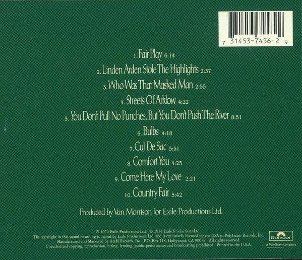 Van Morrison : Veedon Fleece (CD, Album, RE, RM)