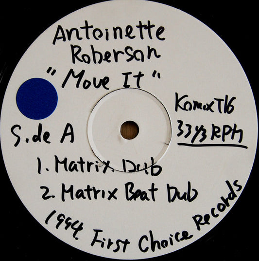 Antoinette Roberson : Move It (12", W/Lbl)