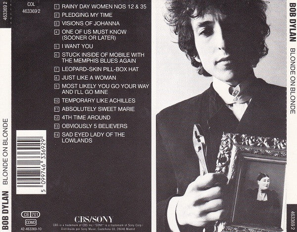 Bob Dylan : Blonde On Blonde (CD, Album, RE)