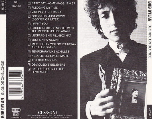 Bob Dylan : Blonde On Blonde (CD, Album, RE)