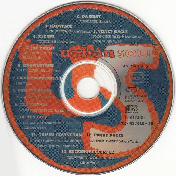 Various : US Urban Soul (CD, Comp)