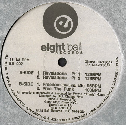 Jazz Not Jazz : Revelations (12")