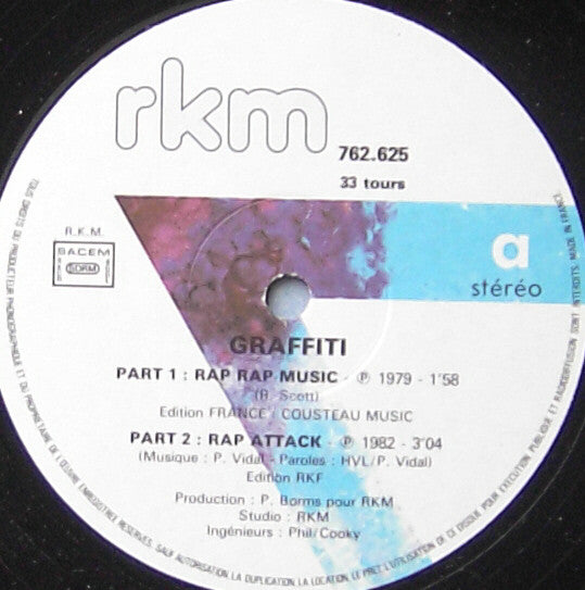Graffiti (2) : Rap Rap Music (12")
