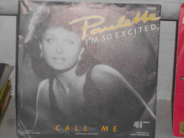 Paulette Bronkhorst : I'm So Excited (7")