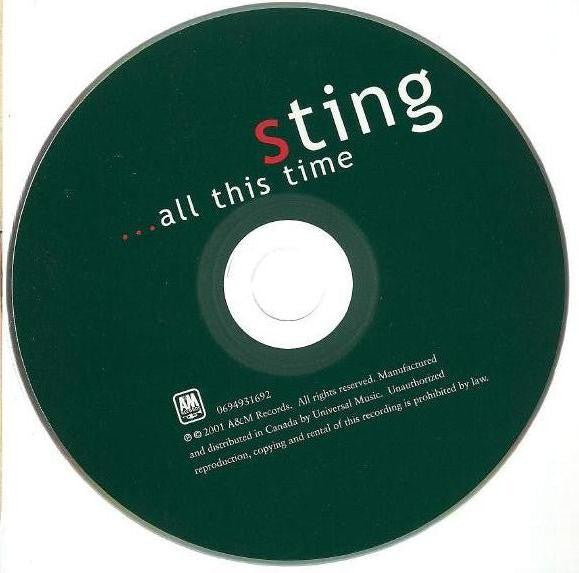 Sting : ...All This Time (CD, Album)