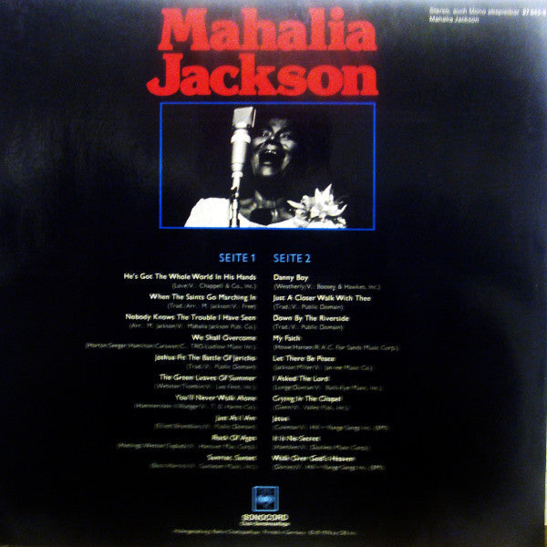 Mahalia Jackson : Mahalia Jackson (LP, Comp, Club)