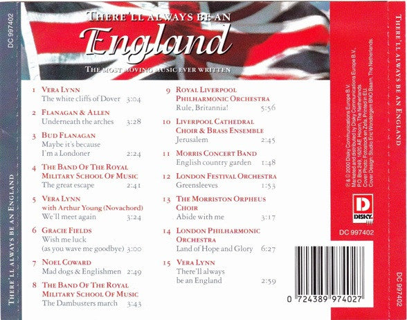 Various : There'll Always Be An England (CD, Comp)